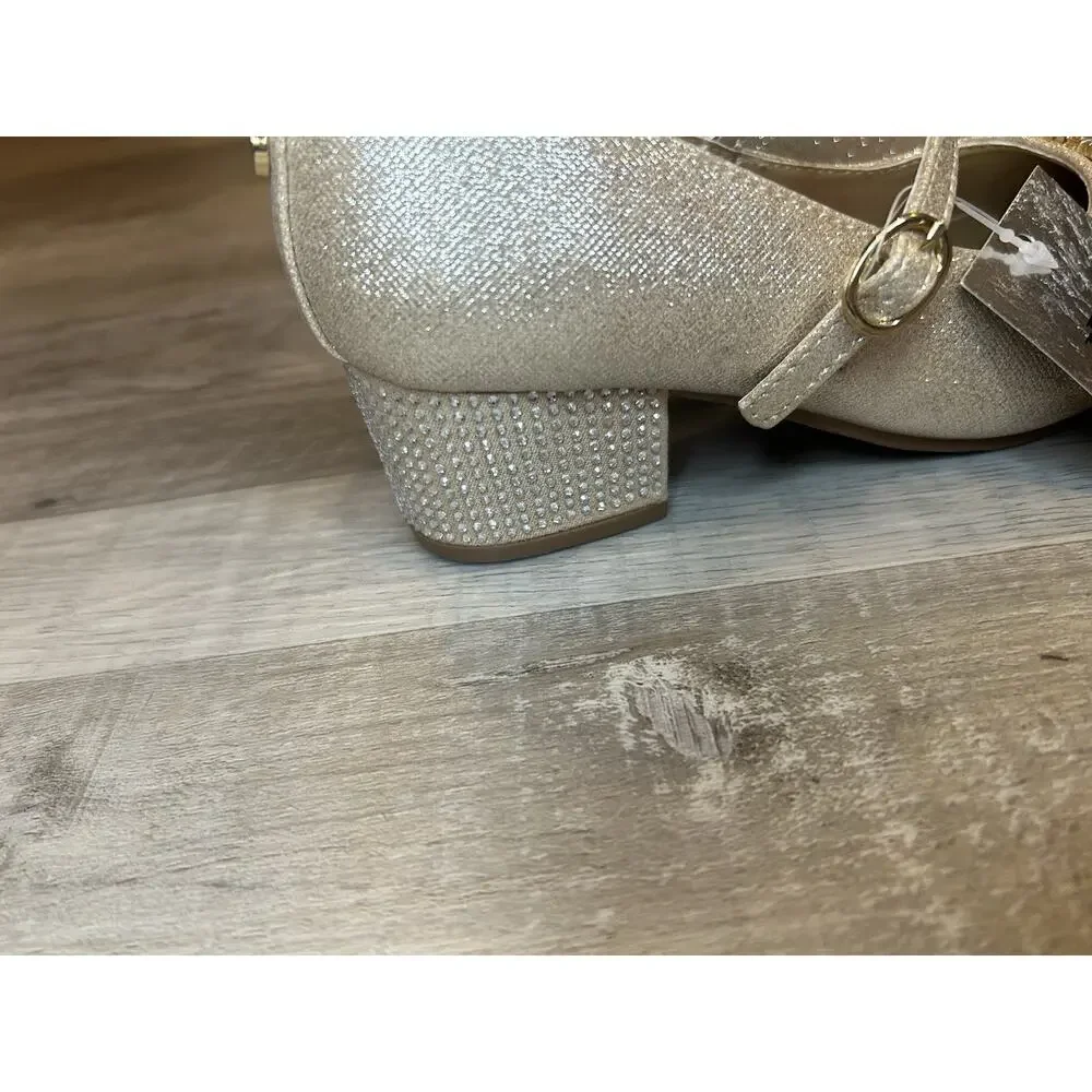 Badgley Mischka Girls Dress Shoes Size 13